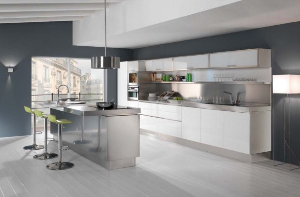 cucina in acciaio