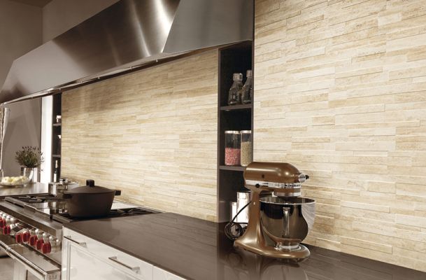 il gres nei rivestimenti cucina