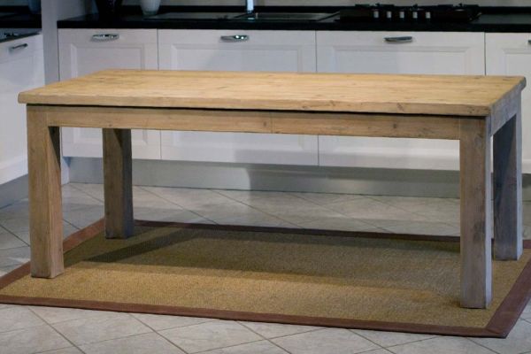 tavolo in legno tonsoni design artigianale