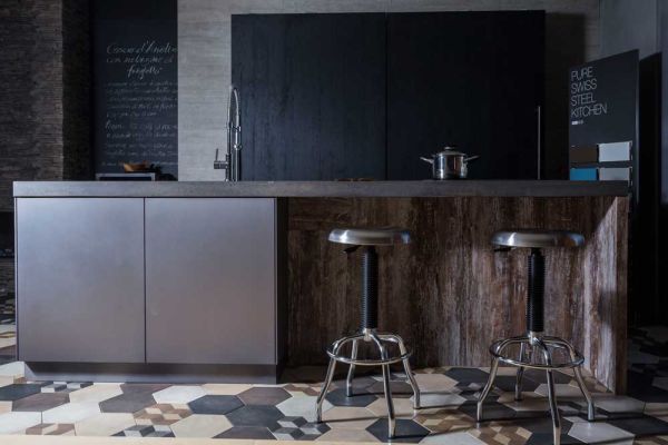 industrial stile cucina