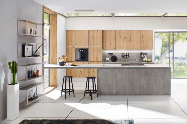 realizzazione cucine con elementi in cemento